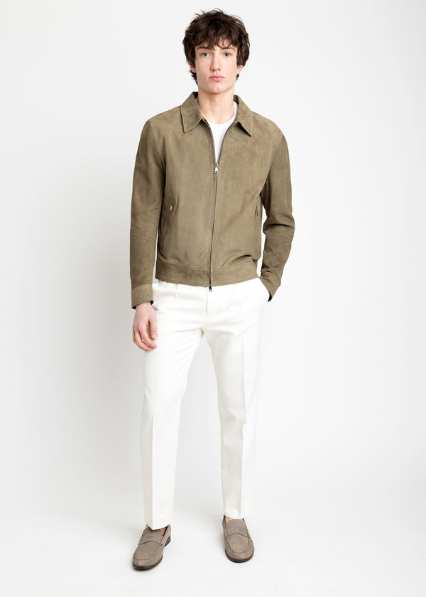 SOFT SUEDE BLOUSON