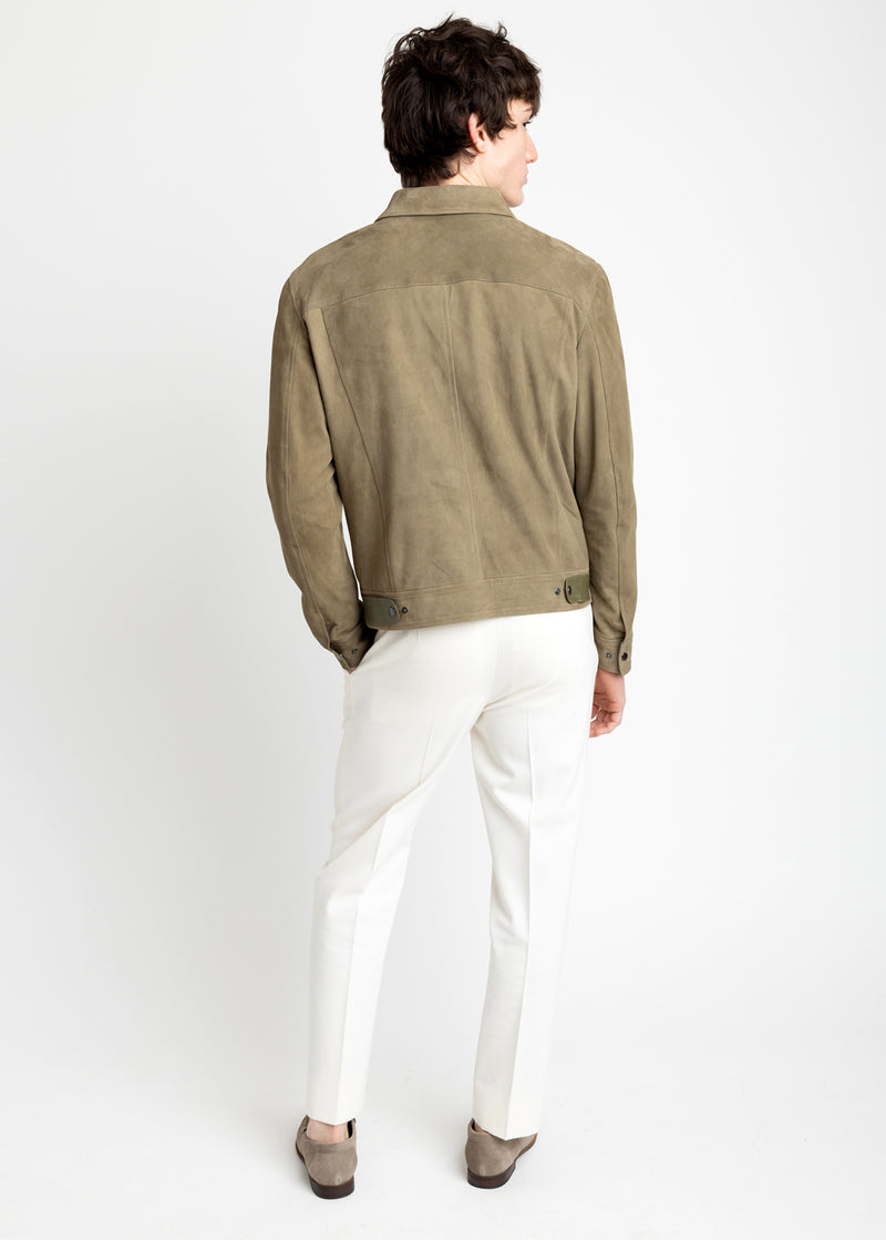 SOFT SUEDE BLOUSON