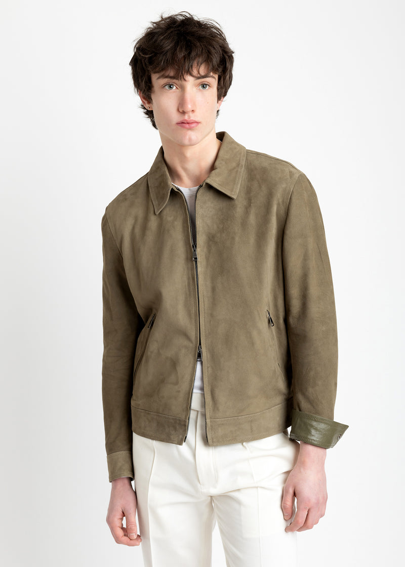 SOFT SUEDE BLOUSON