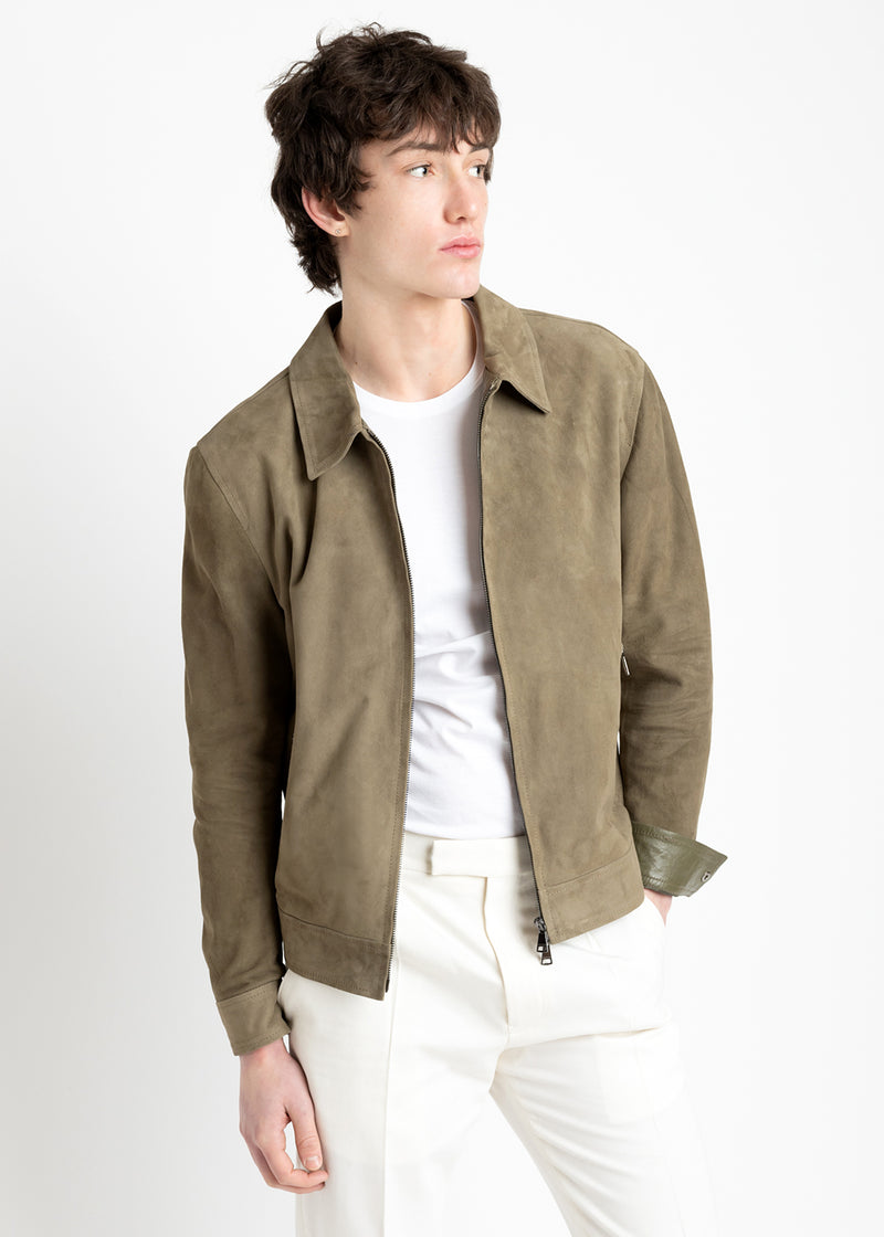 SOFT SUEDE BLOUSON