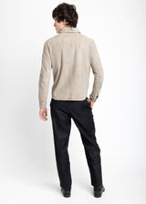 LIGHT SUEDE  OVERSHIRT