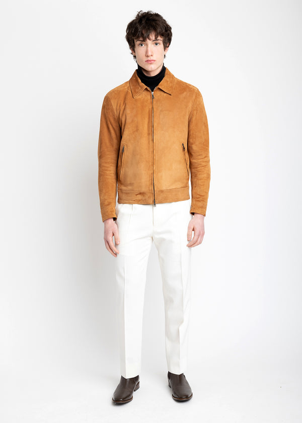 SOFT SUEDE BLOUSON