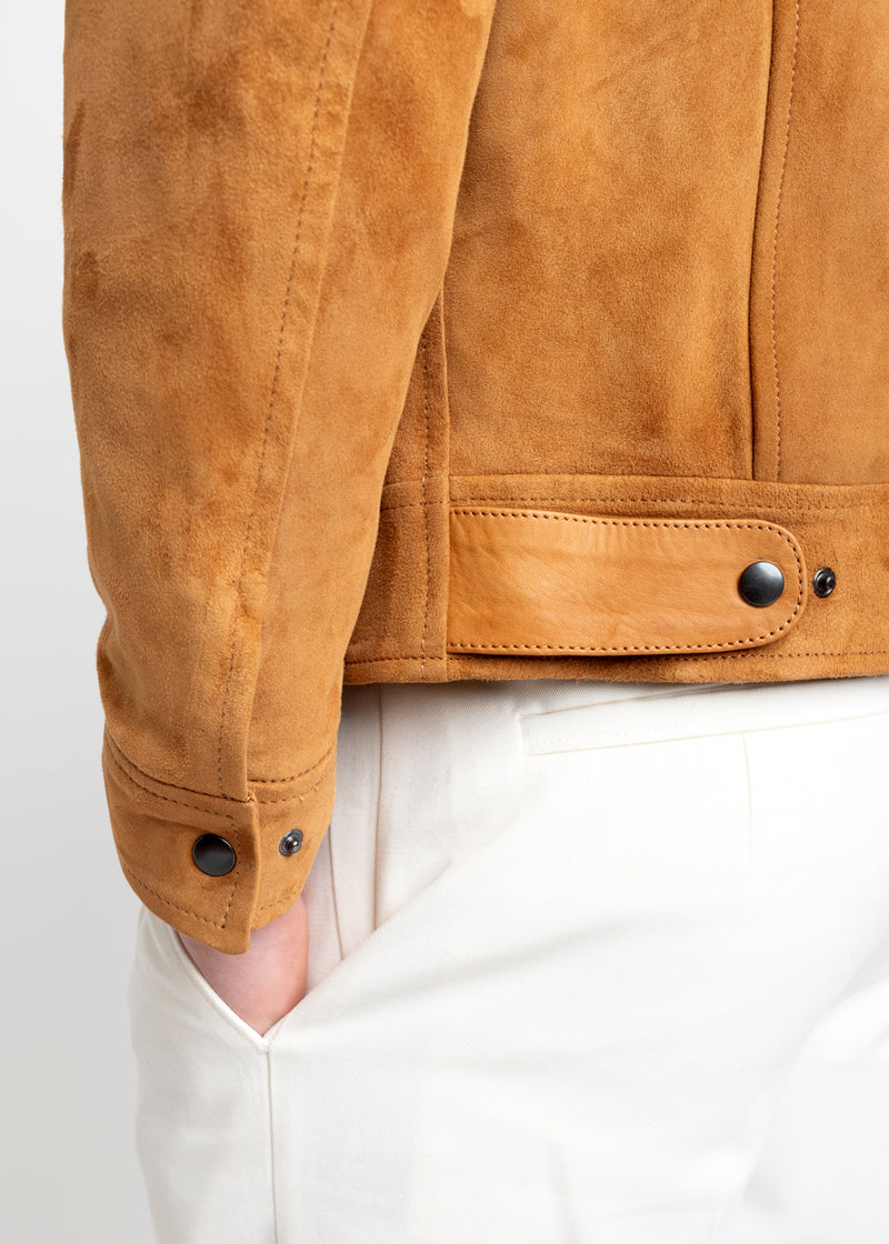 SOFT SUEDE BLOUSON