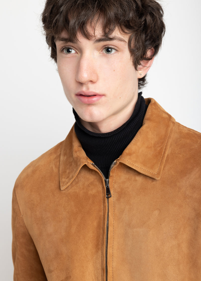 SOFT SUEDE BLOUSON