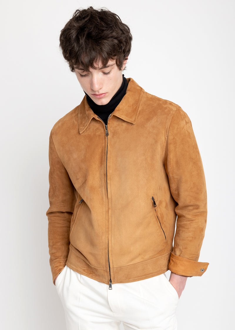 SOFT SUEDE BLOUSON