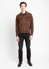 SUEDE TRUCKER JACKET