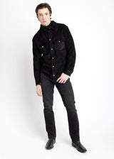 LIGHT SUEDE OVERSHIRT